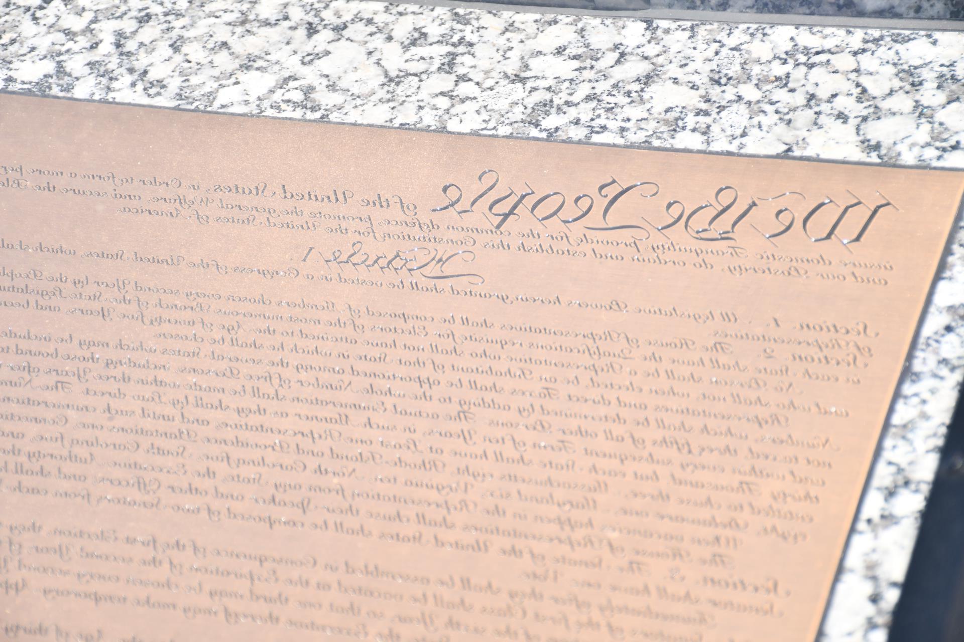 卡森城 Announces Charters of Freedom Dedication Ceremony
